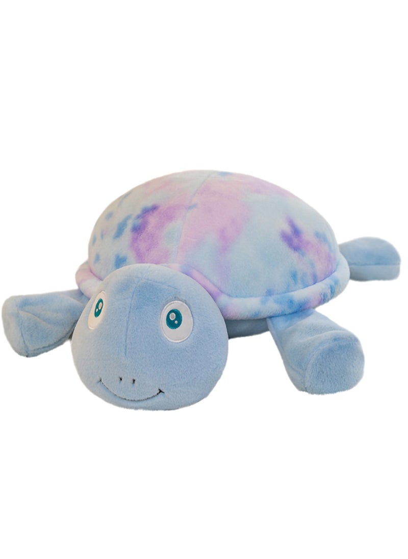 40 CM Cute Sea Turtles Plush Toy Soft Stuffed Simulation Animals Doll For Girls And Boys All Ages Gift（Blue）