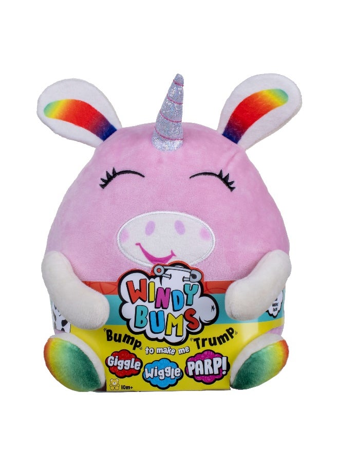 Windy Bums Cheeky Unicorn Plush Toy (20 Cm)