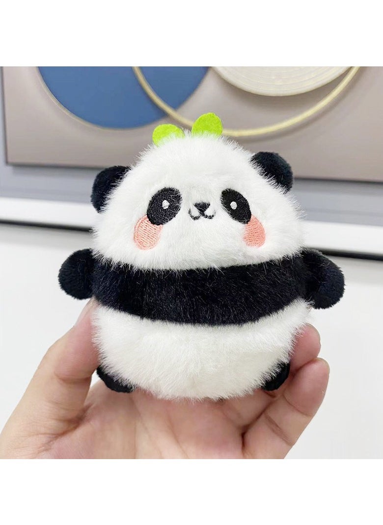 3pc Cute Panda Plush Bag Keychain Doll Toy