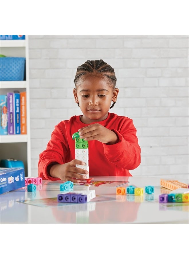 Numberblocks MathLink Cubes 11-20 Activity Set, 30 Numberblocks Activities Linked to TV Episodes, 155 NumberBlocks MathLink Cubes, Numberblocks Toys, Math Cubes, Homeschool Supplies
