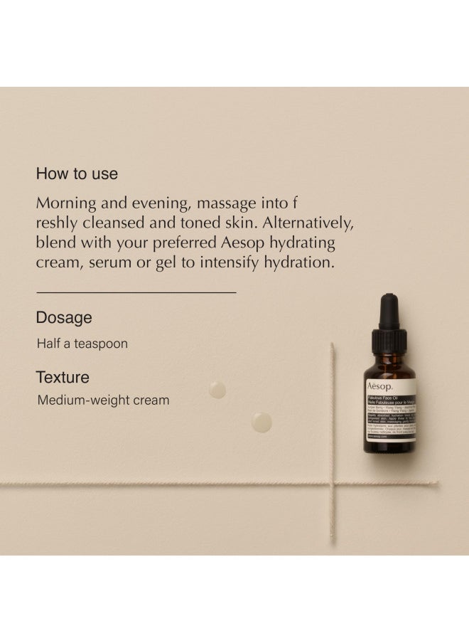 Aesop Fabulous Face Oil | 0.8oz | Paraben, Cruelty-free & Vegan