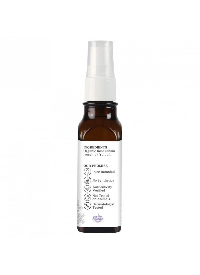 Aura Cacia - Organic Rosehip Oil | Certified Organic & Non-GMO Project Verified Skin Care | 1 fl. oz.