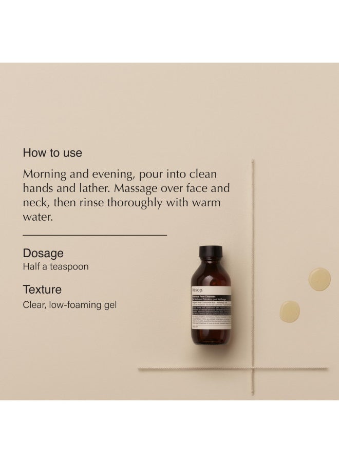 Aesop Fabulous Face Cleanser | 3.6 oz Foaming Facial Cleanser for Sensitive Skin | Gentle Skin Cleanser for All Skin Types | Paraben-Free, Cruelty-Free & Vegan Cleanser Face Wash