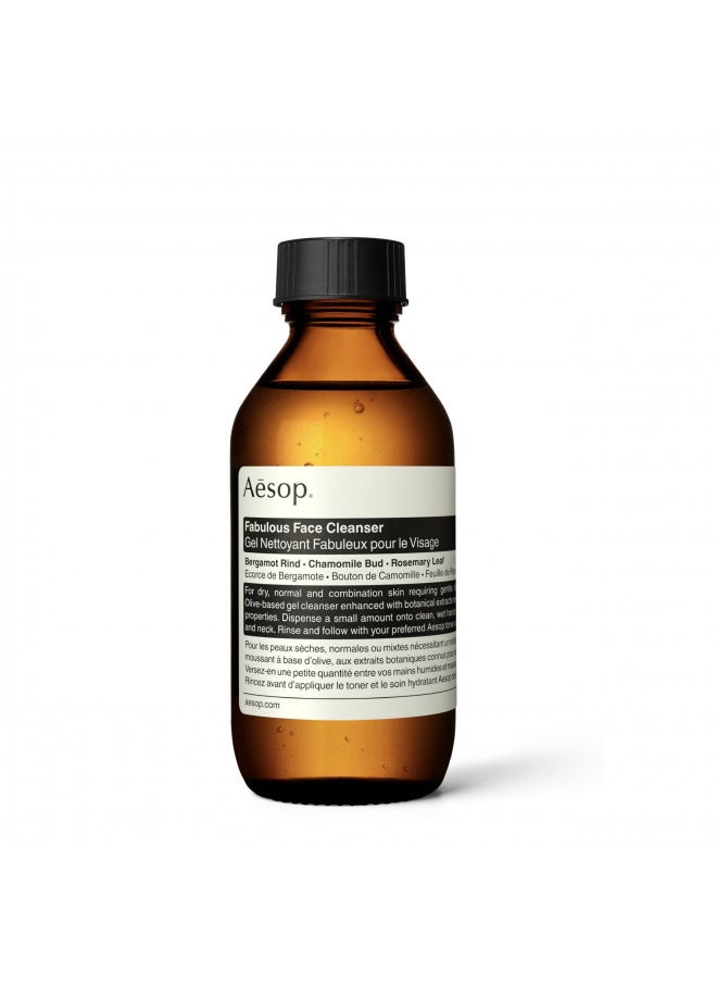 Aesop Fabulous Face Cleanser | 3.6 oz Foaming Facial Cleanser for Sensitive Skin | Gentle Skin Cleanser for All Skin Types | Paraben-Free, Cruelty-Free & Vegan Cleanser Face Wash