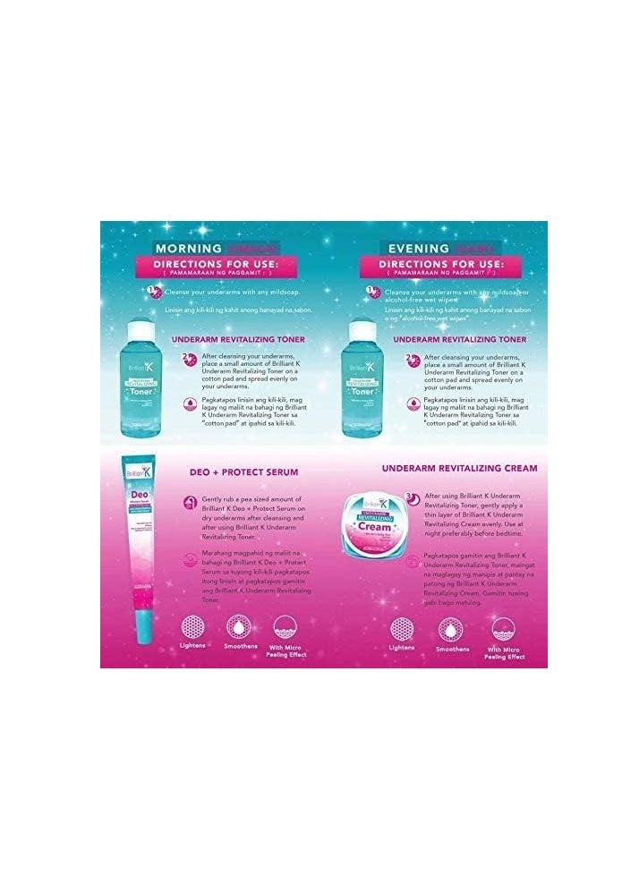 Brilliant Skin Essentials BSE K Underarm Revitalizing Kit