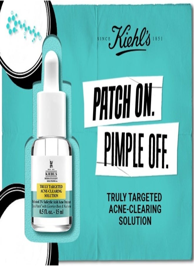 KIEHL'S Truly Targeted Blemish-Clearing Solution with Salicylic Acid - 15ml | Spot Treatment for Clear Skin