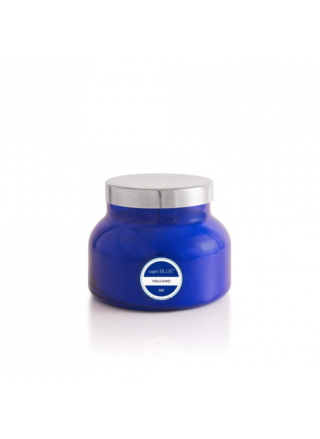 Capri Blue Volcano Scented Candle - Blue Signature Jar Candle - Luxury Aromatherapy Candle-Glass Candle with Soy Wax Blend (19 oz)