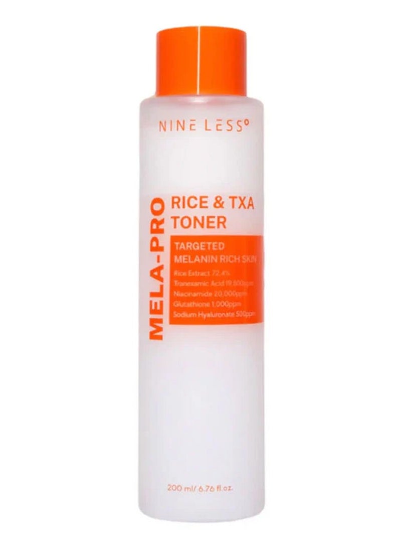 MELA-PRO Rice & TXA Toner 200ml