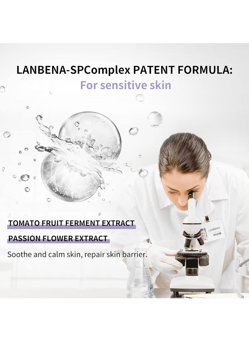 Lanbena Rose Hydra-Gel Eye Patches and Renewing Eye Serum 2 Count