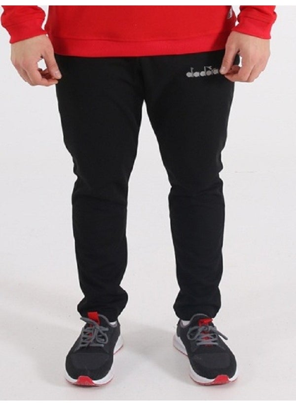 Nacce 21 Black Training Tracksuit Single Bottom Trousers Pocket 1040051