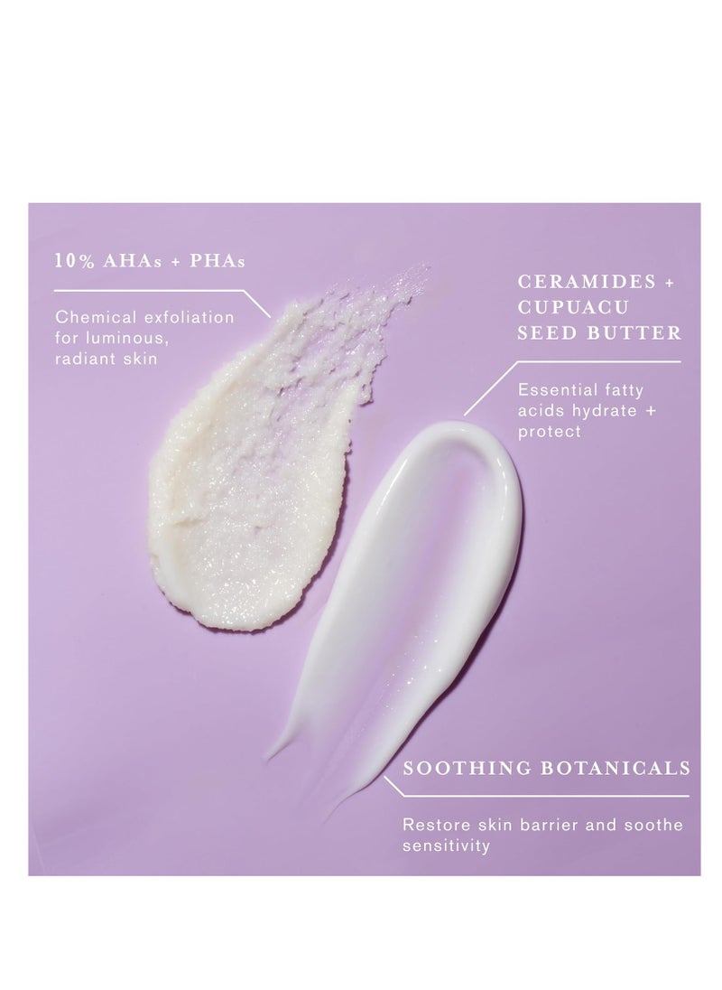 DERMAdoctor KP Bump Eraser Body Scrub and Lotion Kit Dermatologist Formulated Exfoliant | Keratosis Pilaris Treatment For Dry And Bumby Skin 10% AHAs + PHAs