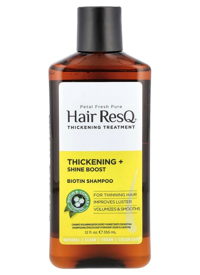 Hair ResQ® Biotin Shampoo Thickening + Shine Boost 12 fl oz (355 ml)