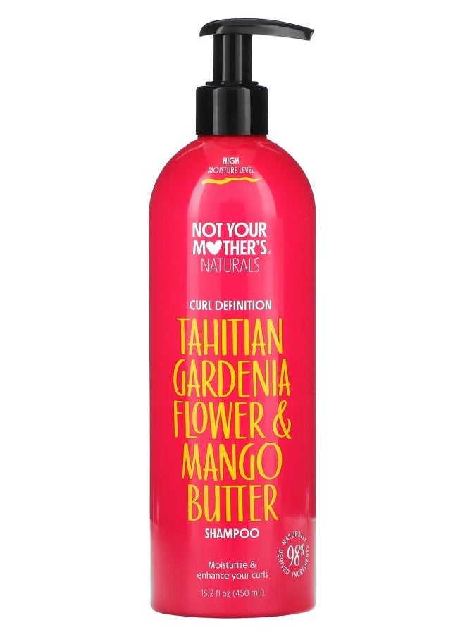 Curl Definition Tahitian Gardenia Flower & Mango Butter Shampoo 15.2 fl oz (450 ml)