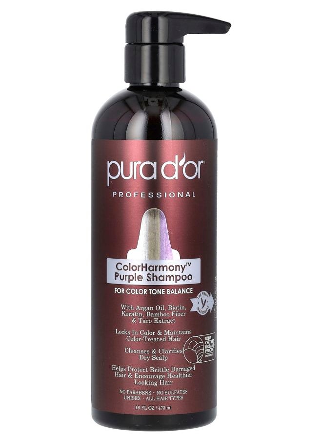 Professional ColorHarmony Purple Shampoo 16 fl oz (473 ml)