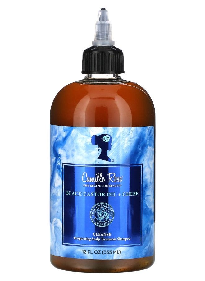 Invigorating Scalp Treatment Shampoo Black Castor Oil + Chebe 12 fl oz (355 ml)