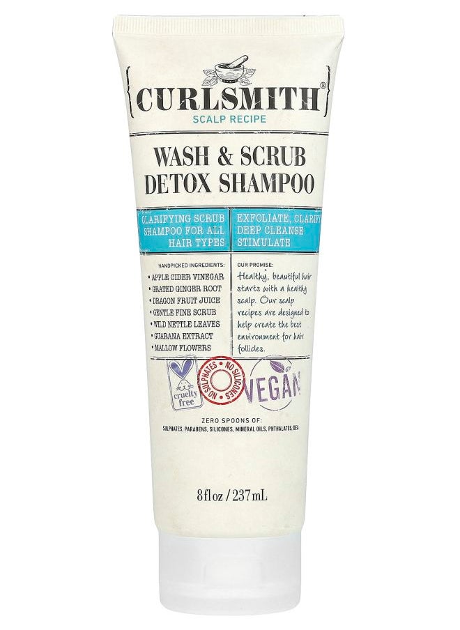 Wash & Scrub Detox Shampoo All Hair Types 8 fl oz (237 ml)