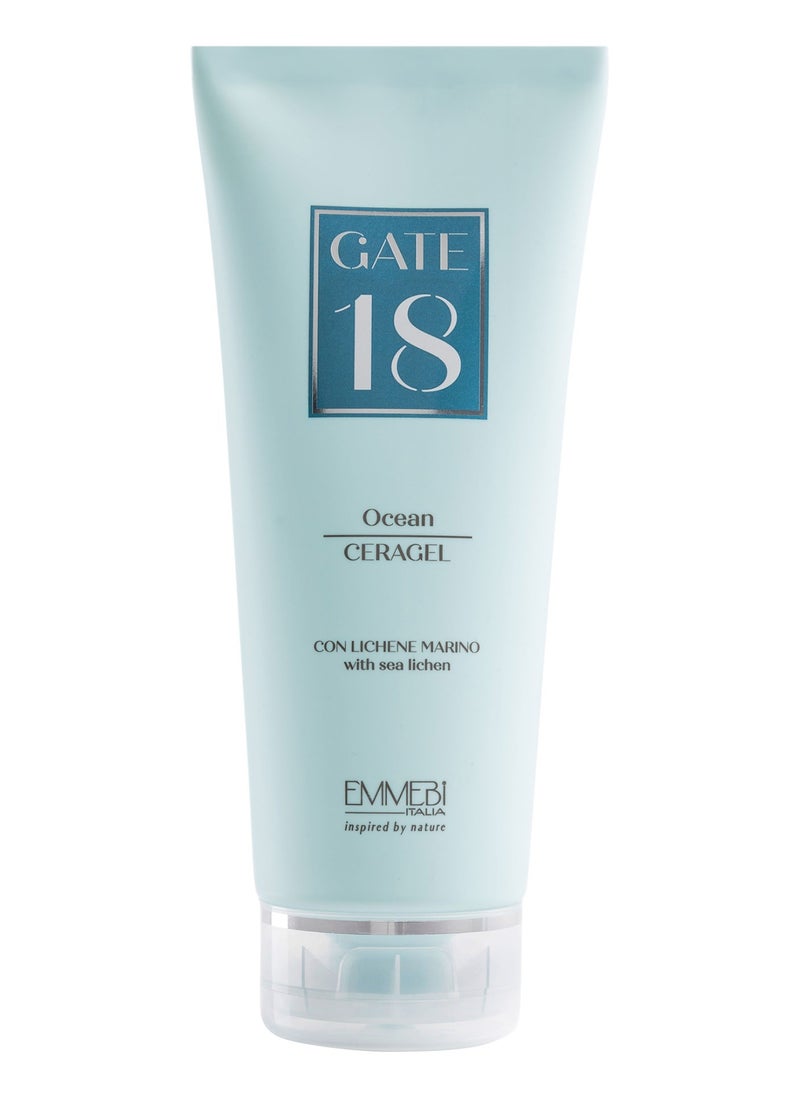 EMMEBI ITALIA Gate 18 Ocean Ceragel - Flexible Hold and Ultimate Control with Marine Extracts - 200ml