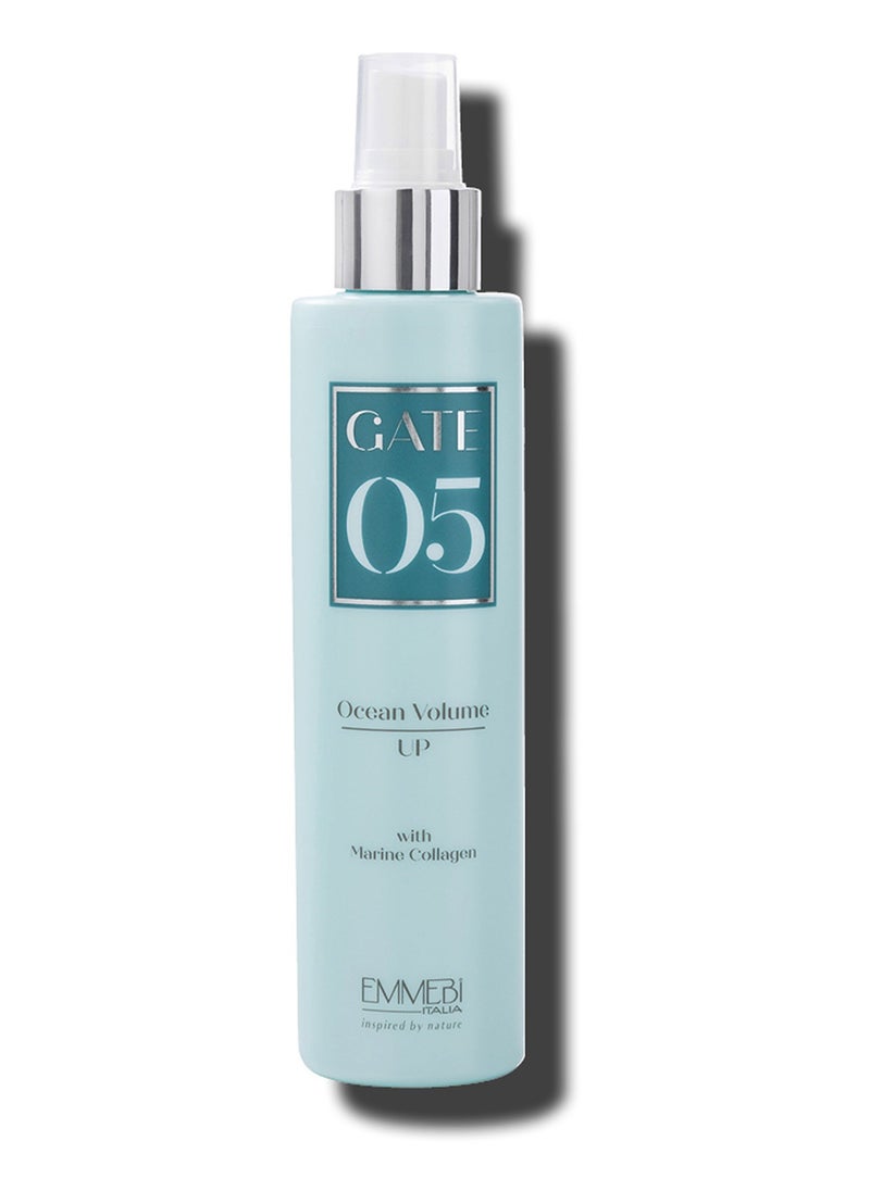 EMMEBI ITALIA Gate 05 Ocean Volume Up Natural Spray - Marine Collagen for Instant Shine and Volume - 200ml