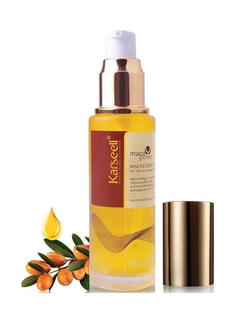 Revitalize Your Hair with Cold Pressed Moroccan Argan Oil Serum Lightweight Solution for Dry Damaged Hair 50ml