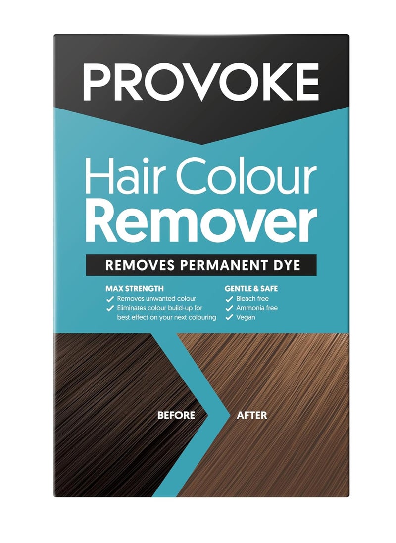 Hair color remover Max Strength removes permanent hair color to remove multicolor hair dye ammonia free and bleach free formulation white 1 piece