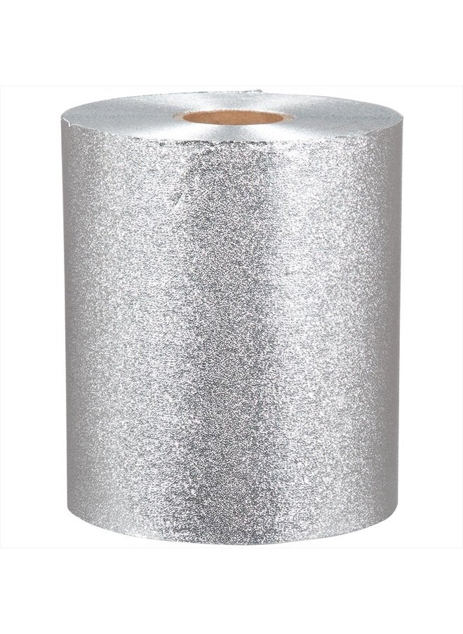 Expert Embossed Aluminum Foil Roll, 320 Ft Hair Foils for Color Application and Highlighting Services, Silver, Medium, 5W