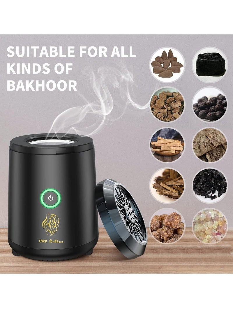 Bukhoor BK-18 Electric Incense Burner Bukhoor Portable USB Rechargeable Aroma Diffuser