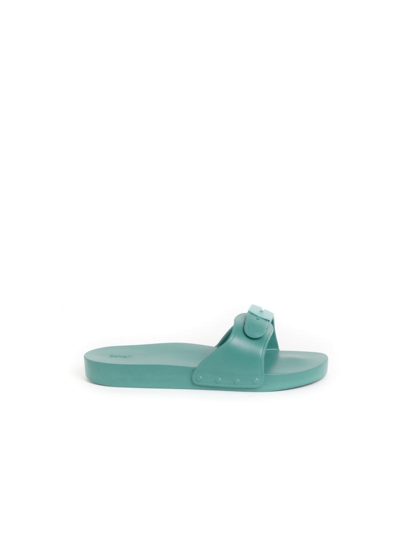 MULES MINT PESCURA FLAT AQUA