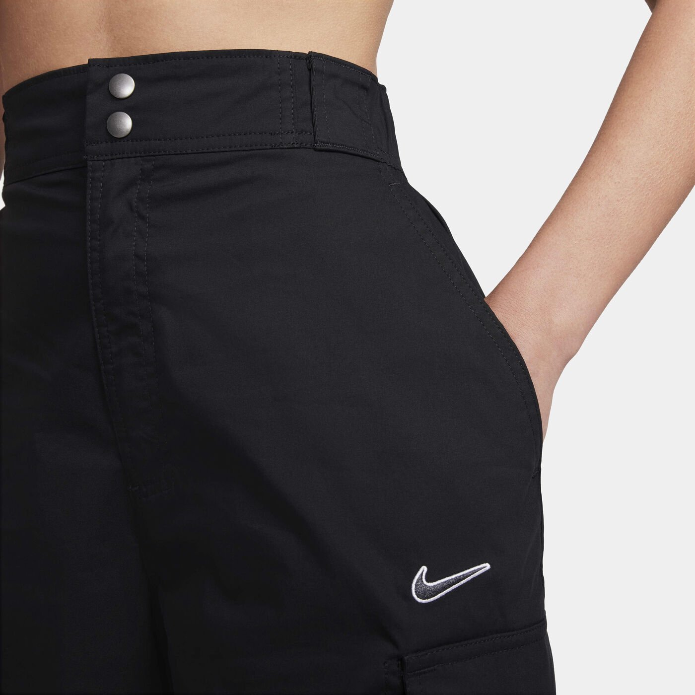 Women's Sportswear High-Waisted Cargo Trousers