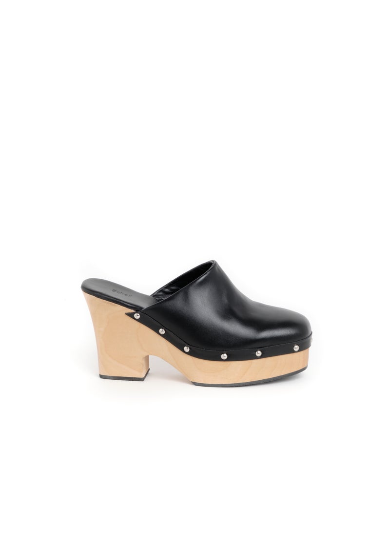 CLOGS BLACK PESCURA RACHEL