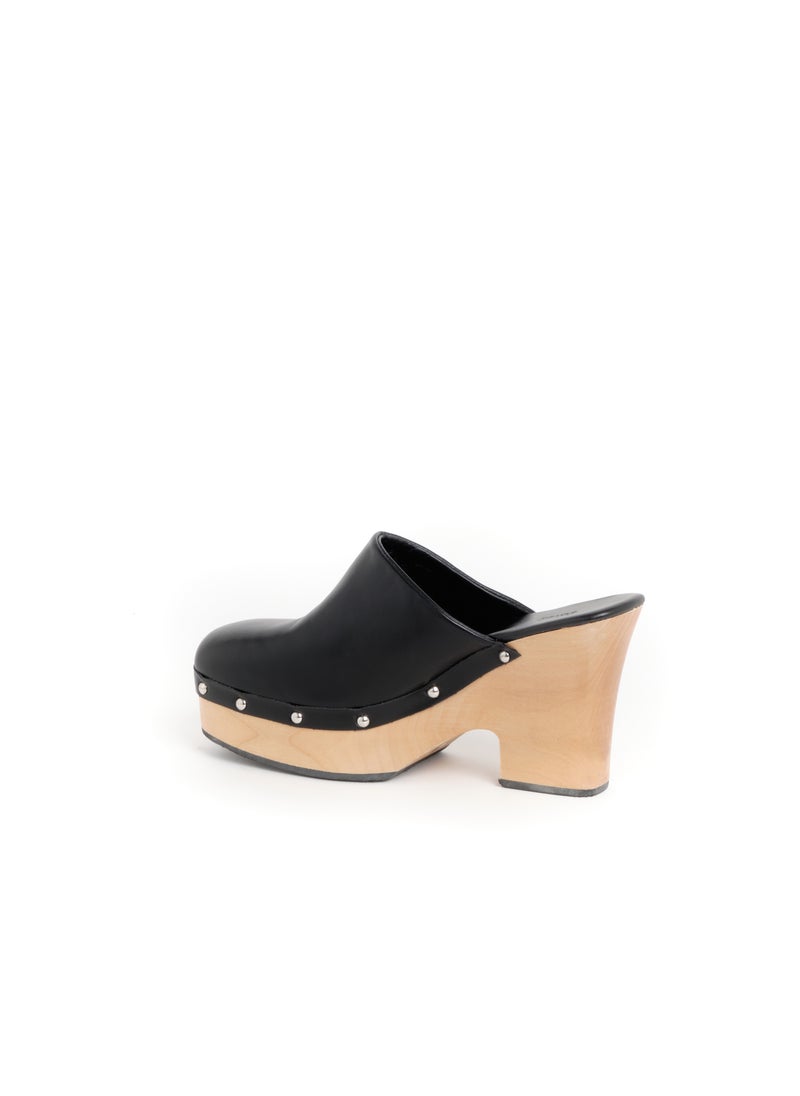 CLOGS BLACK PESCURA RACHEL