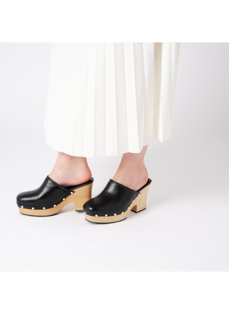 CLOGS BLACK PESCURA RACHEL