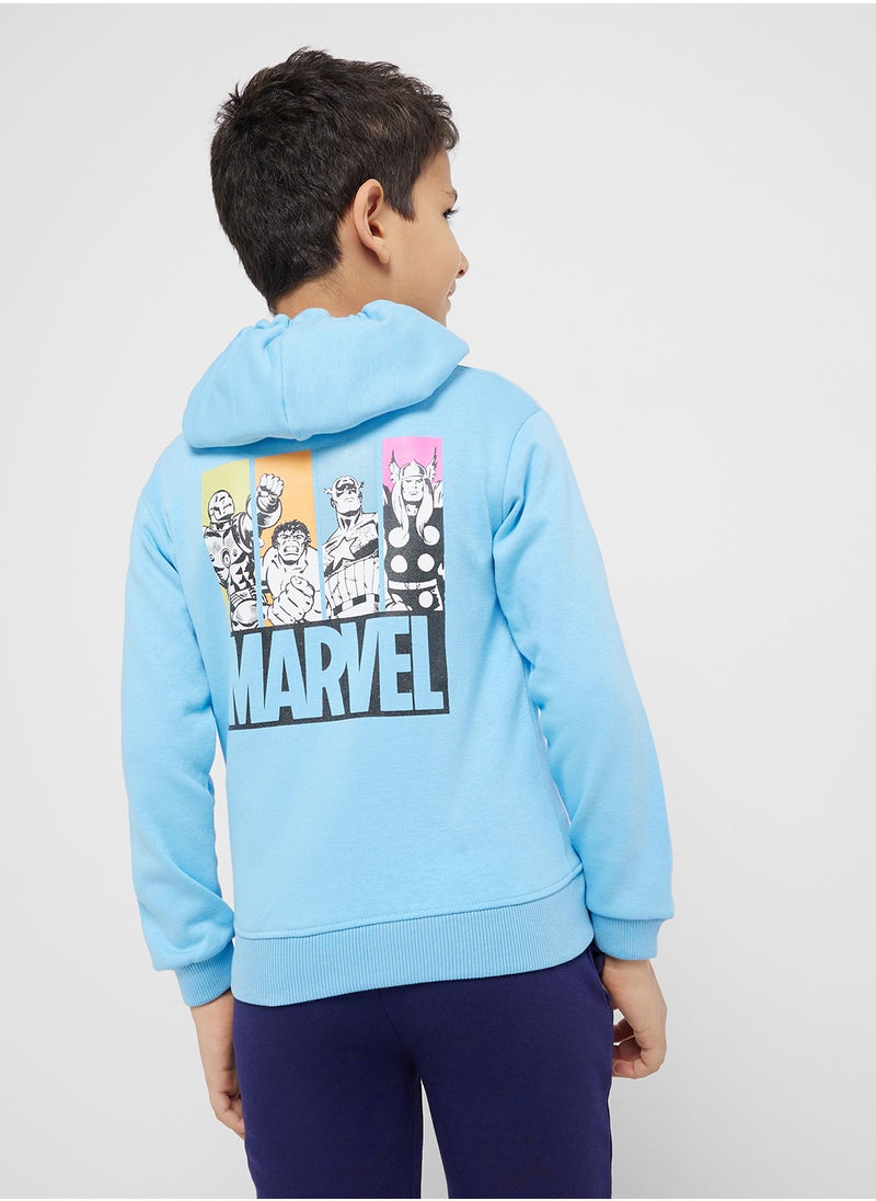 Marvel Graphic Zip Through