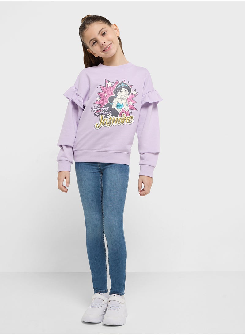 Princess Graphic Sweat Shirt