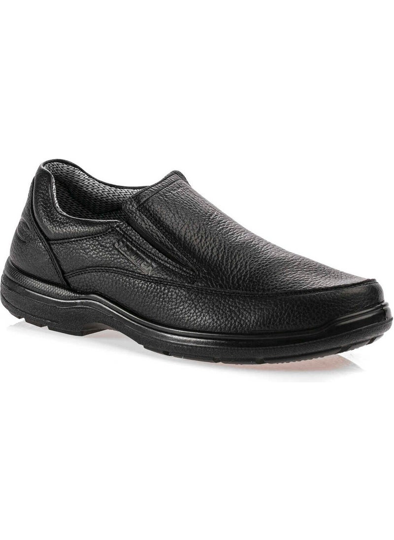 Waterproof Leather Black Men's Shoes M3081FS