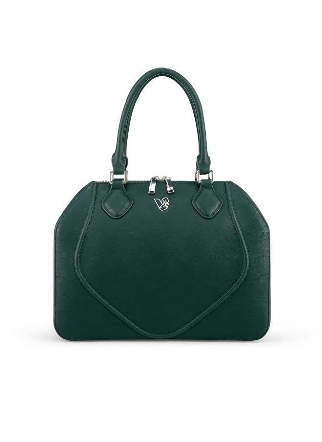 Gemma Tote Bag in Green Made from 17 Recycled Bottles