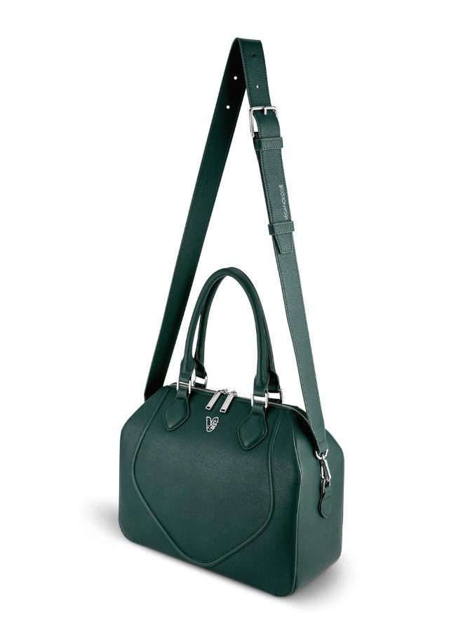 Gemma Tote Bag in Green Made from 17 Recycled Bottles