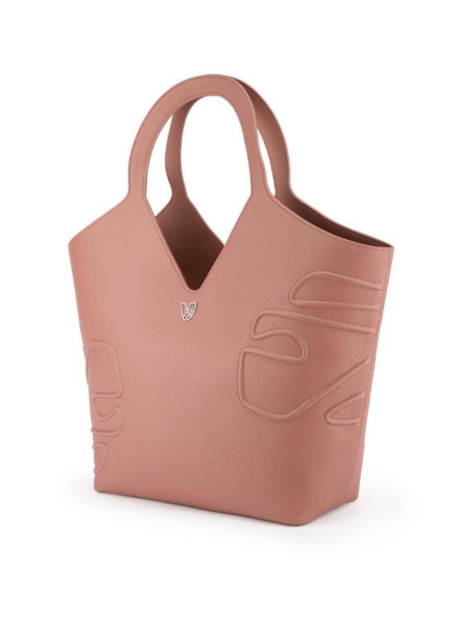 Maze Tote Bag in Pink Made from 18 Recycled Bottles