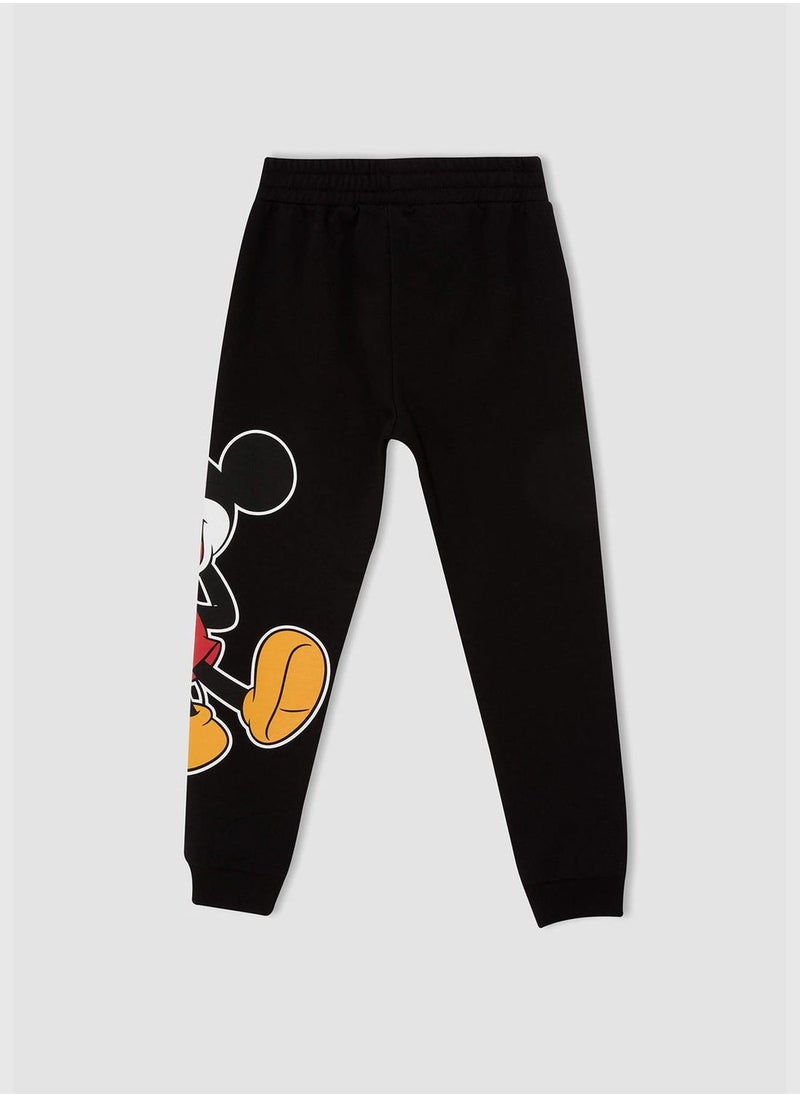 Mickey Mouse Licenced Shirred Sweatpants