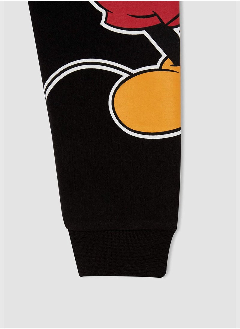 Mickey Mouse Licenced Shirred Sweatpants