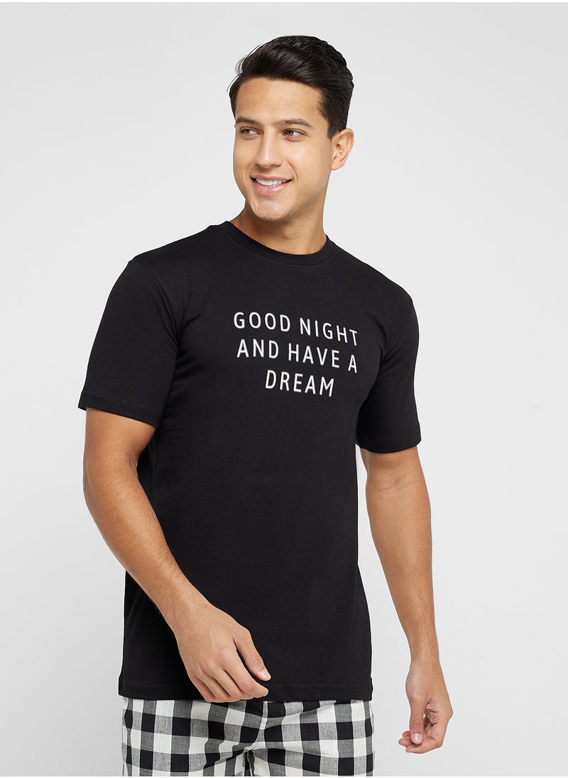 Nightwear T-Shirt & Pants Sets