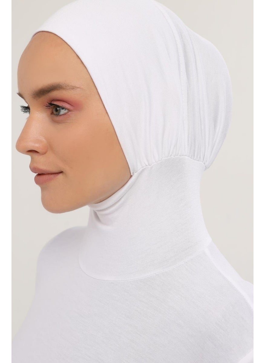 Long Sleeve Neck Collar Bonnet Half Body