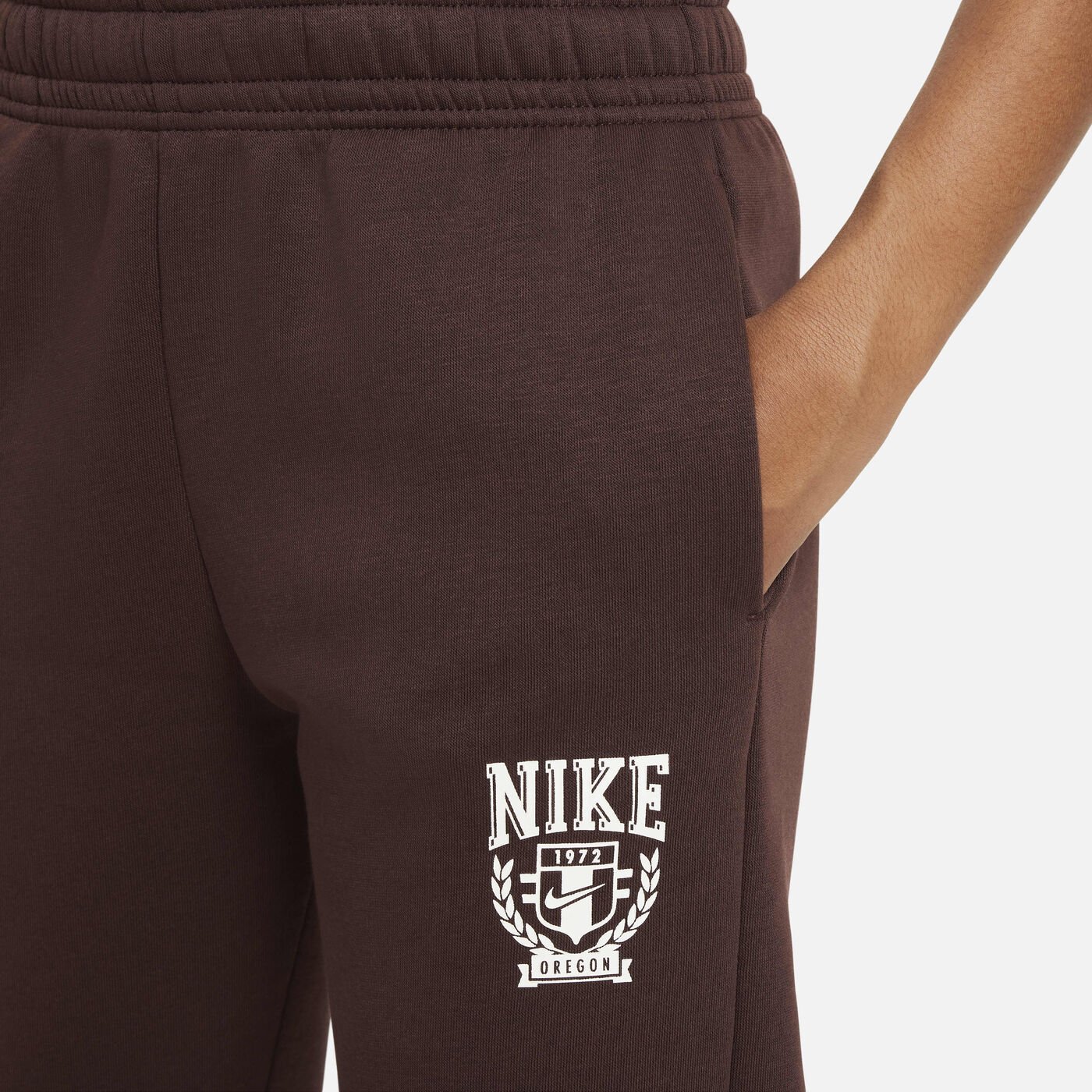 Kids' Sportswear Oversized Fleece Trousers