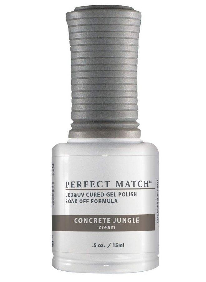 Perfect Match Gel Polish Concrete Jungle 0.5 Fl Oz (Pms61)