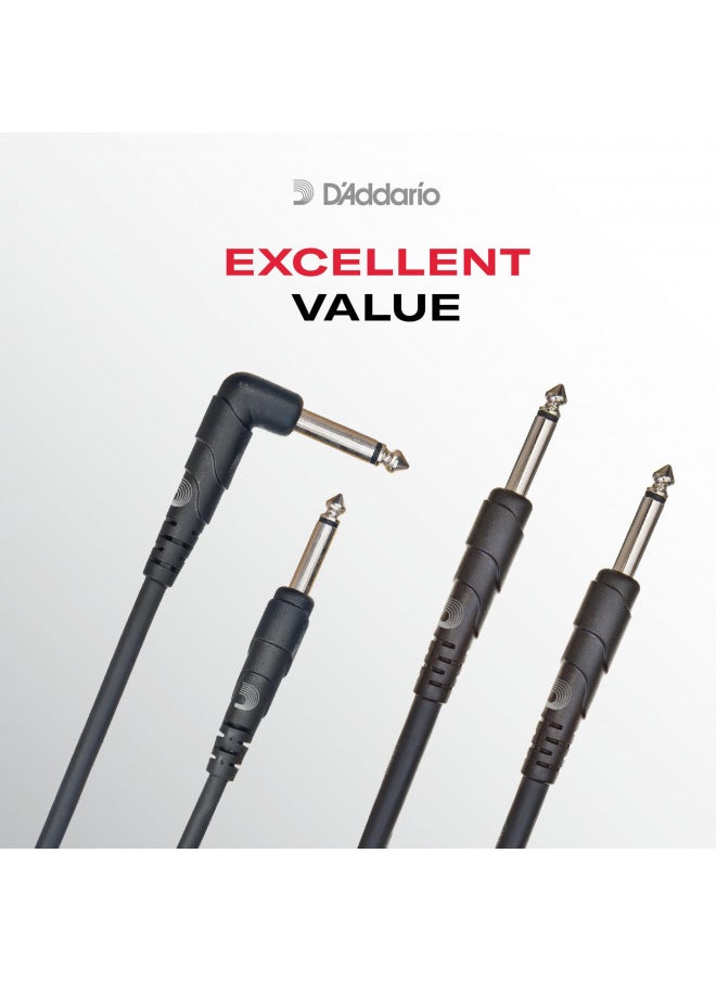 D'Addario XLR Cable - Microphone Cable - Shielded for Noise Reduction - XLR Male to XLR Female - Classic Series Balanced Mic Cable - 25 Feet/7.62 Meters - 1 Pack