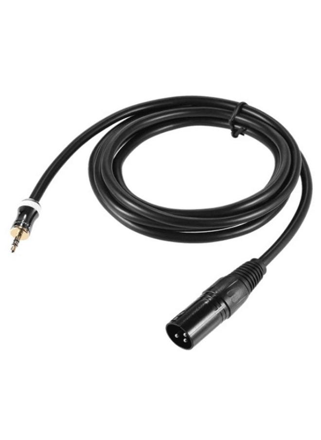 3.5mm To Caron Male Sound Card Microphone Audio Cable, Length:5m