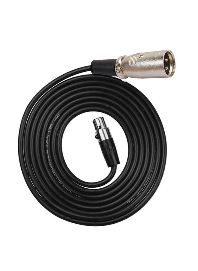 Xlrmini Caron Male To Mini Female Balancing Cable For 48V Sound Card Microphone Audio Cable, Length:3m