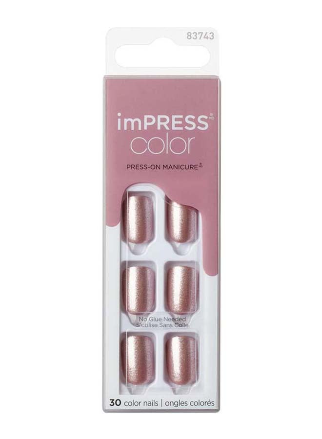 Impress Color Nails Paralyzed Pink