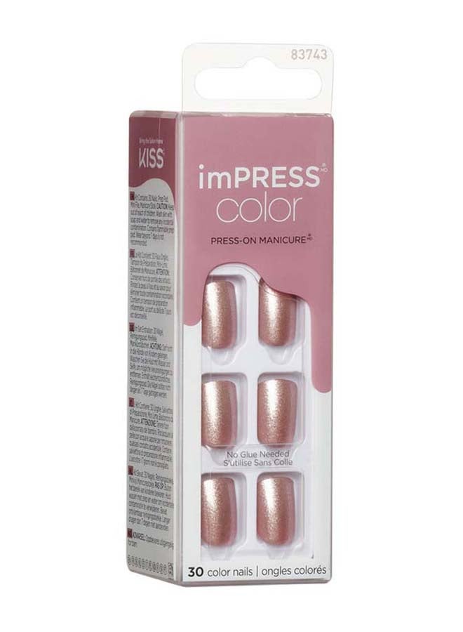 Impress Color Nails Paralyzed Pink