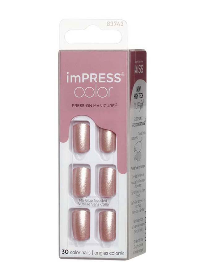 Impress Color Nails Paralyzed Pink