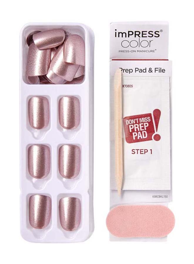 Impress Color Nails Paralyzed Pink